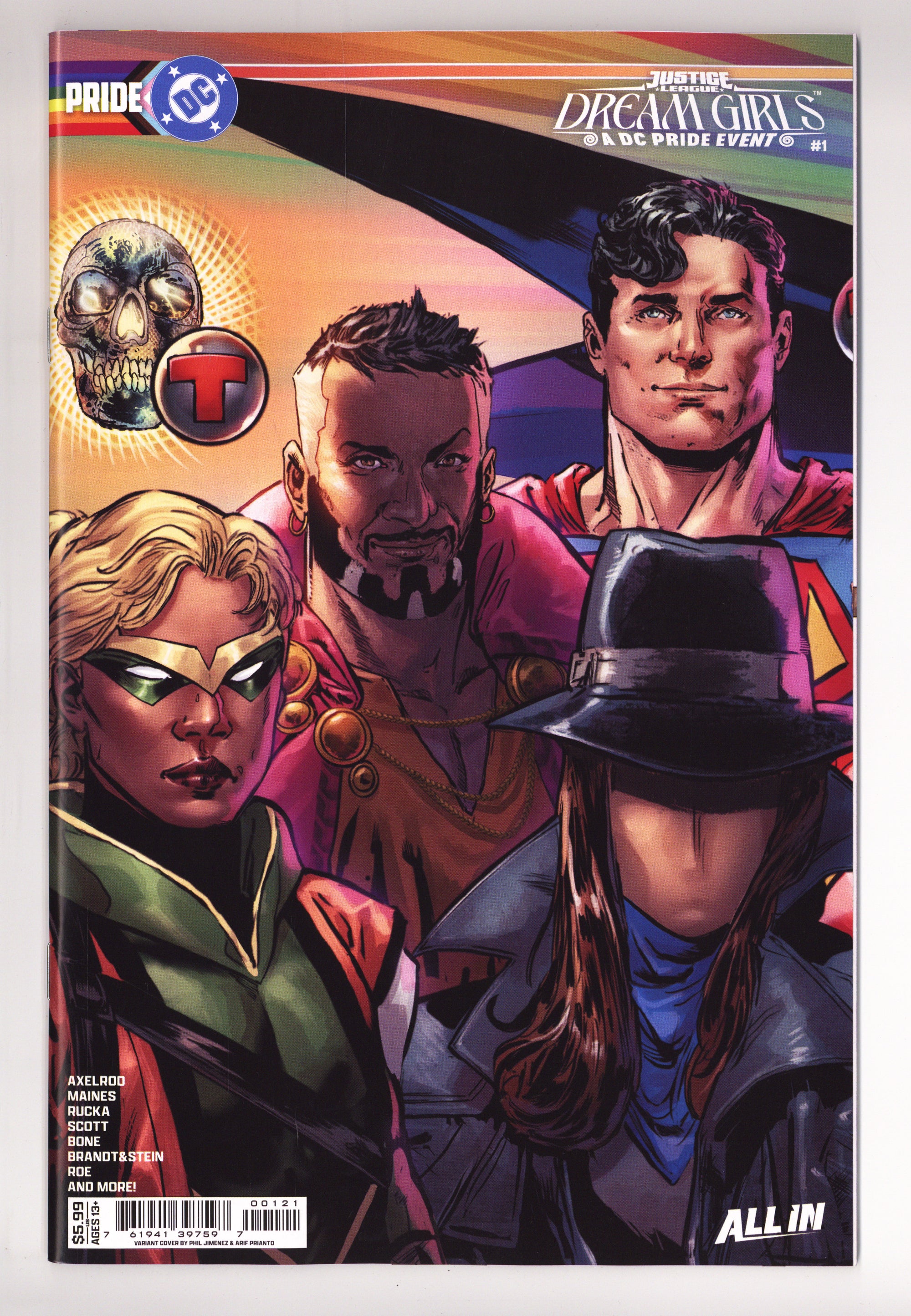 Justice League Dream Girls A DC Pride Event 1 Jimenez Variant (2026)