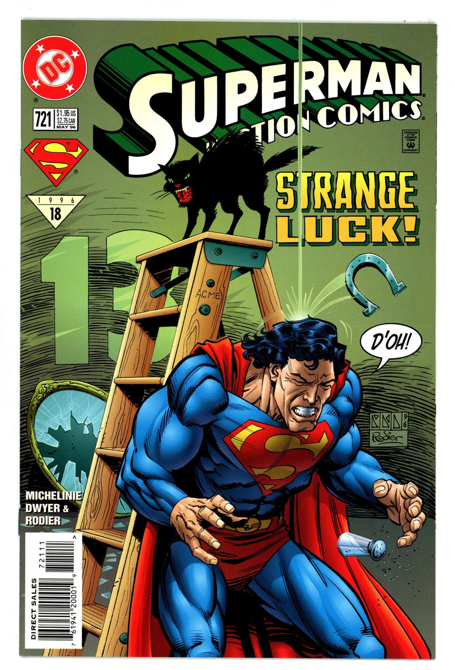 Action Comics Vol 1 721  High Grade   (1996)