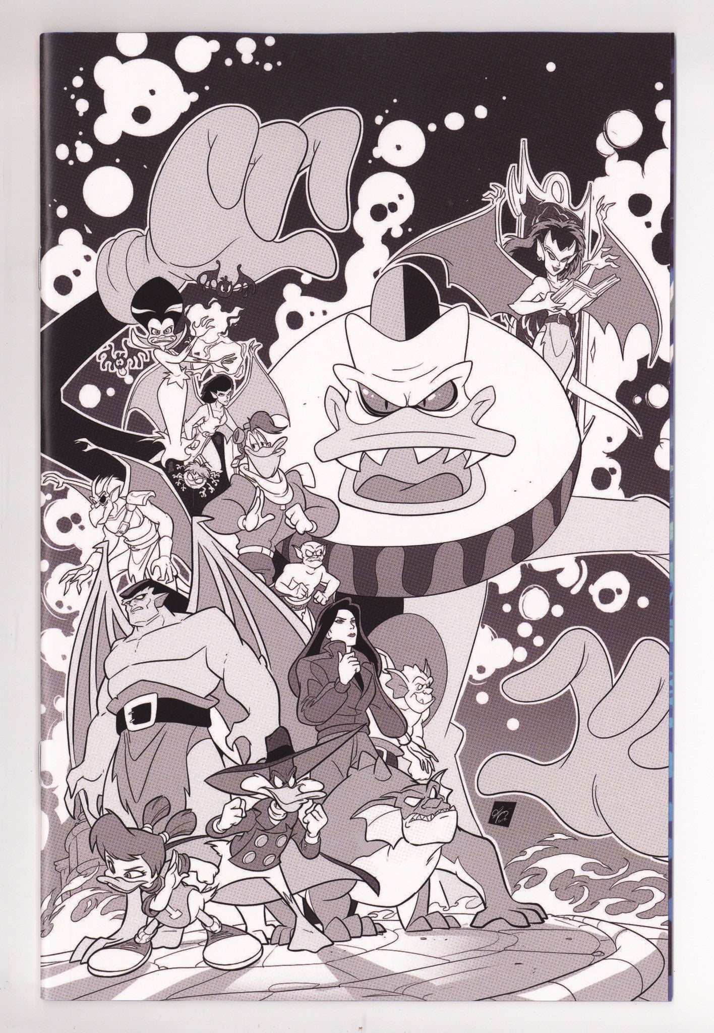Gargoyles Darkwing Duck 4 Cangialosi B&W Virgin Incentive NM (2026)