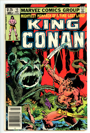 King Conan Vol 1 15 Mid Grade (1983) Canadian Price Variant