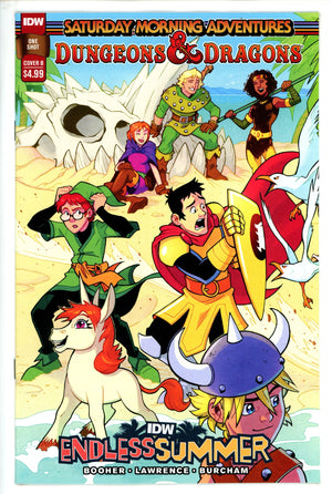 IDW Endless Summer Dungeons & Dragons Saturday Morning Adventures 1 Lawrence Variant (2023)