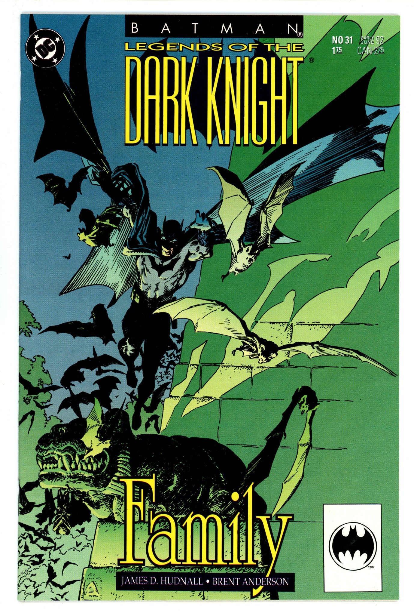 Legends of the Dark Knight 31 High Grade (1992) 