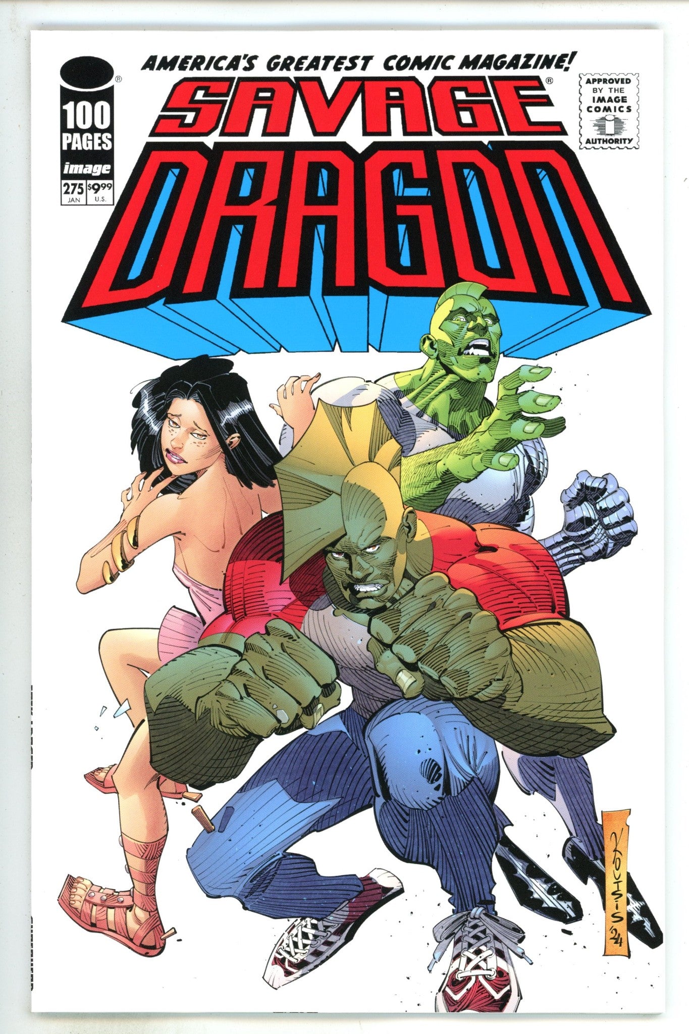 Savage Dragon Vol 2 275 Koutsis  Variant   (2025)