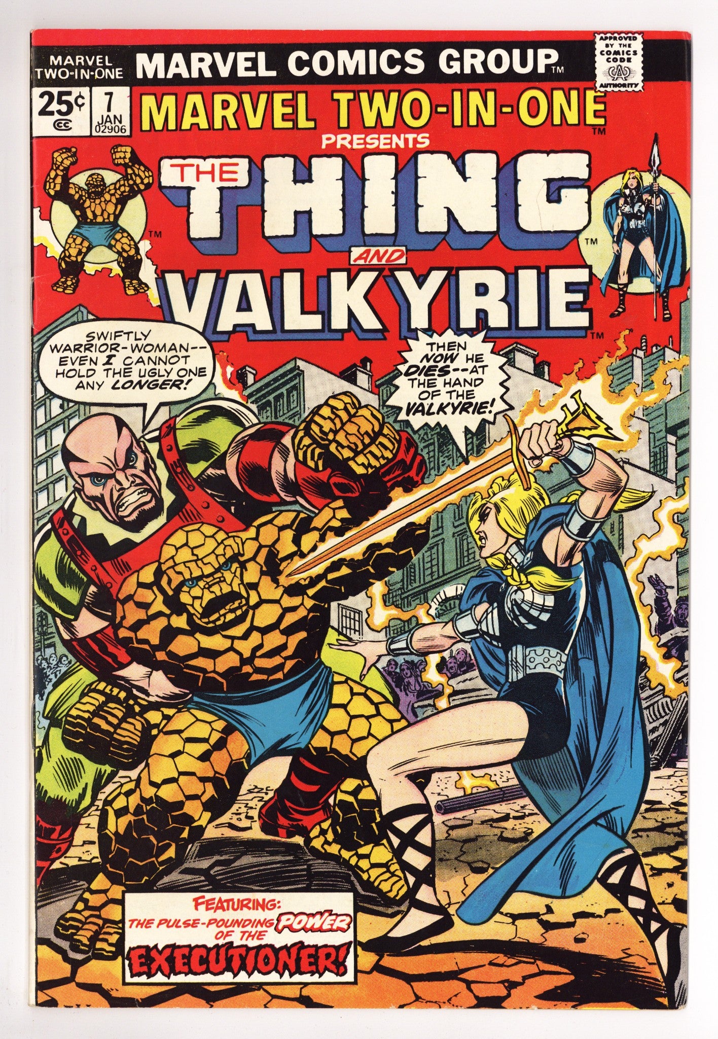 Marvel Two-in-One Vol 1 7 FN/VF (7.0) (1975) 