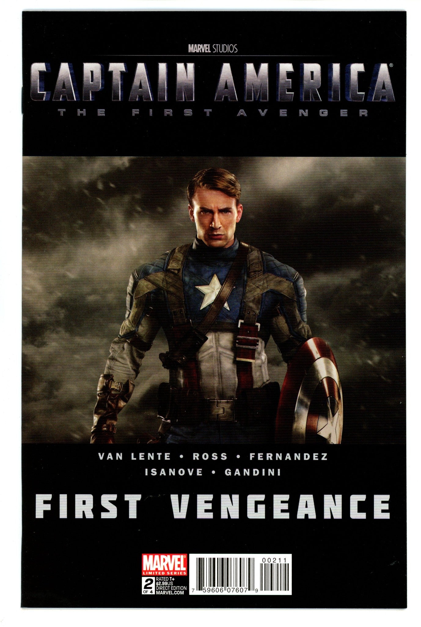 Captain America: First Vengeance 2 NM- (9.2) (2011) 