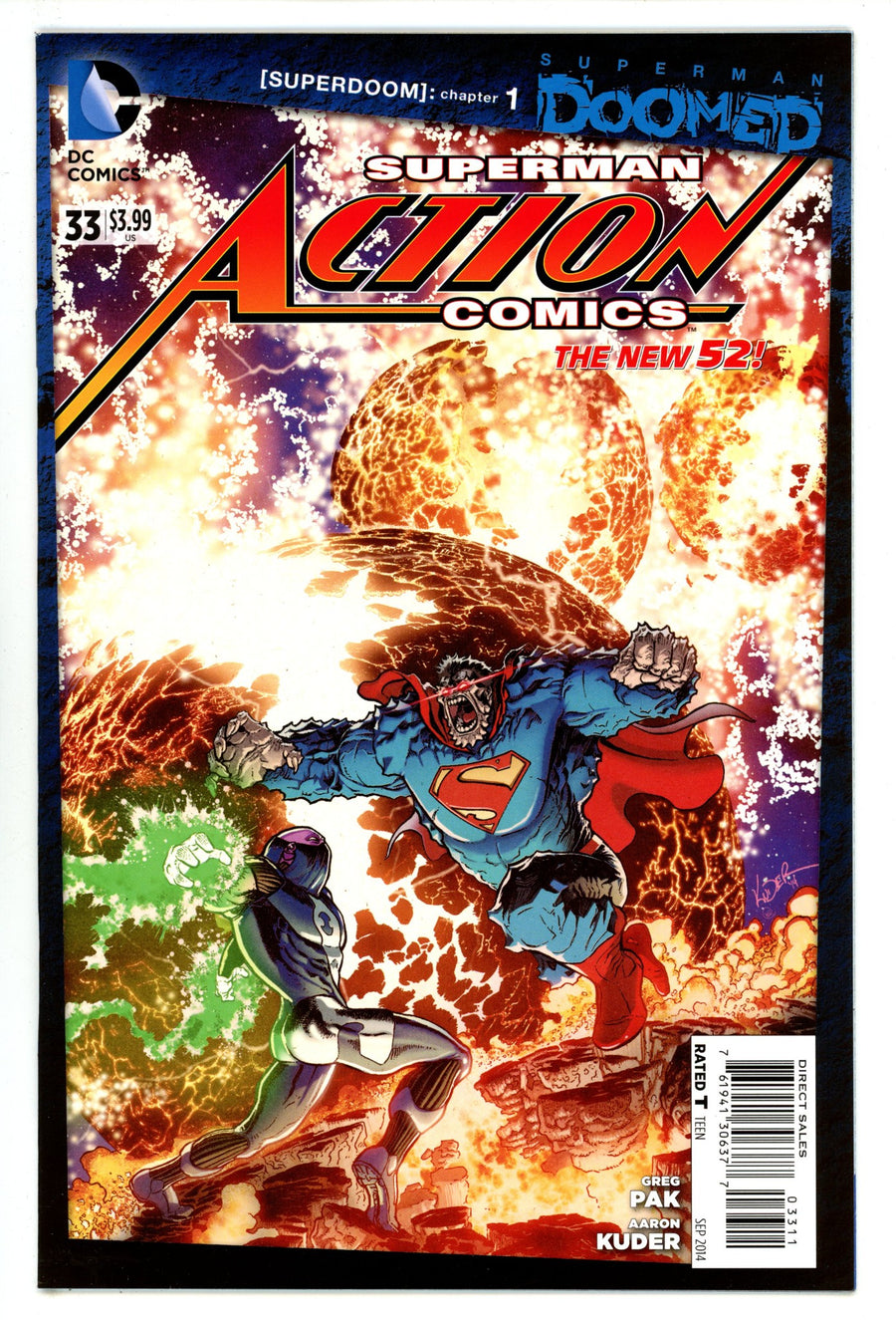 Action Comics Vol 2 33 High Grade (2014) 