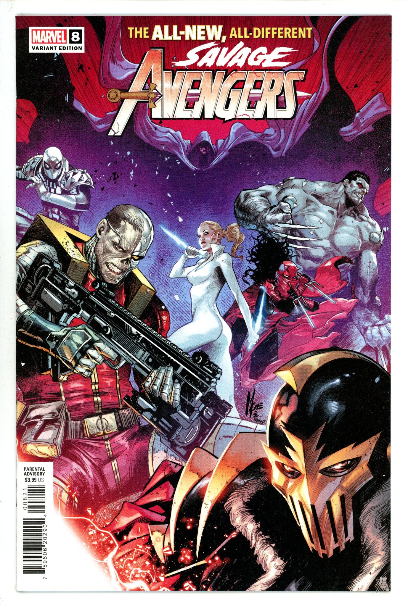 Savage Avengers Vol 2 8 (36) High Grade (2023) chechetto Variant 