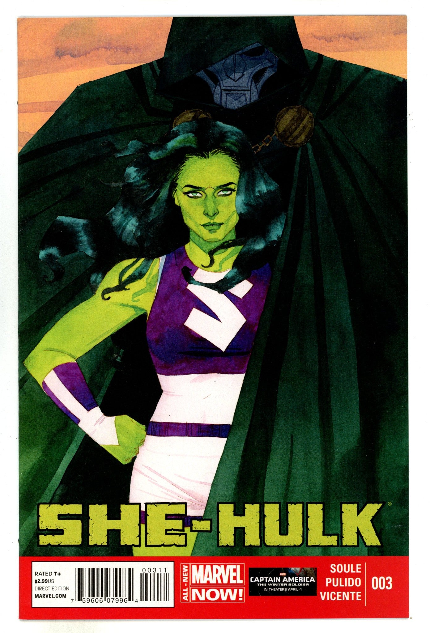 She-Hulk Vol 3 3 High Grade (2014) 