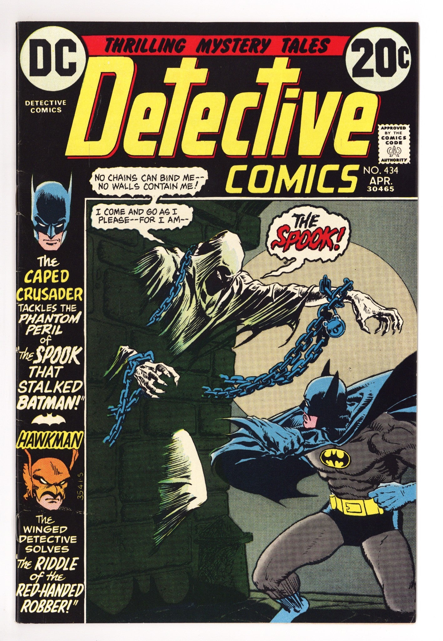 Detective Comics Vol 1 434 VF- (7.5) (1973) 