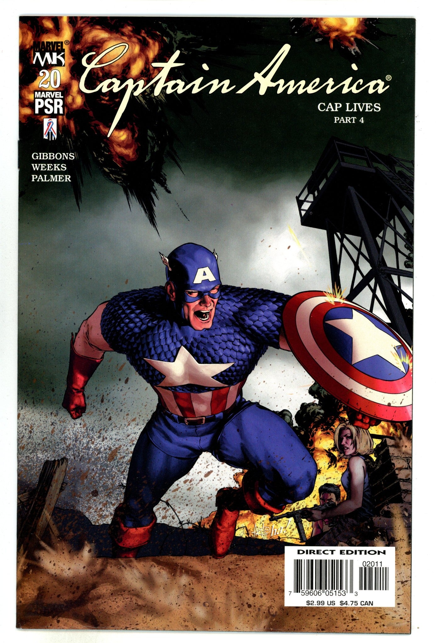 Captain America Vol 4 20 High Grade (2004) 