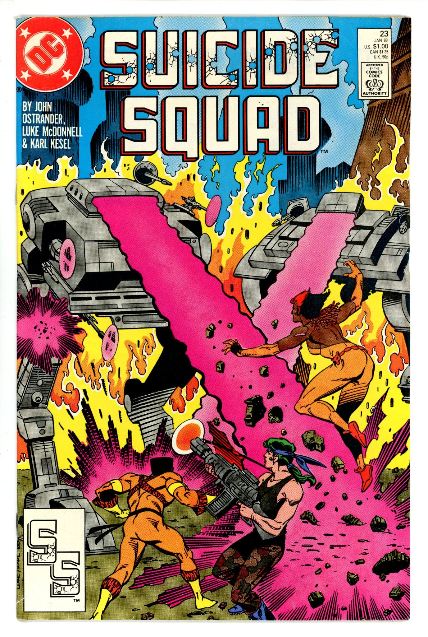 Suicide Squad Vol 1 23 FN- (1989)