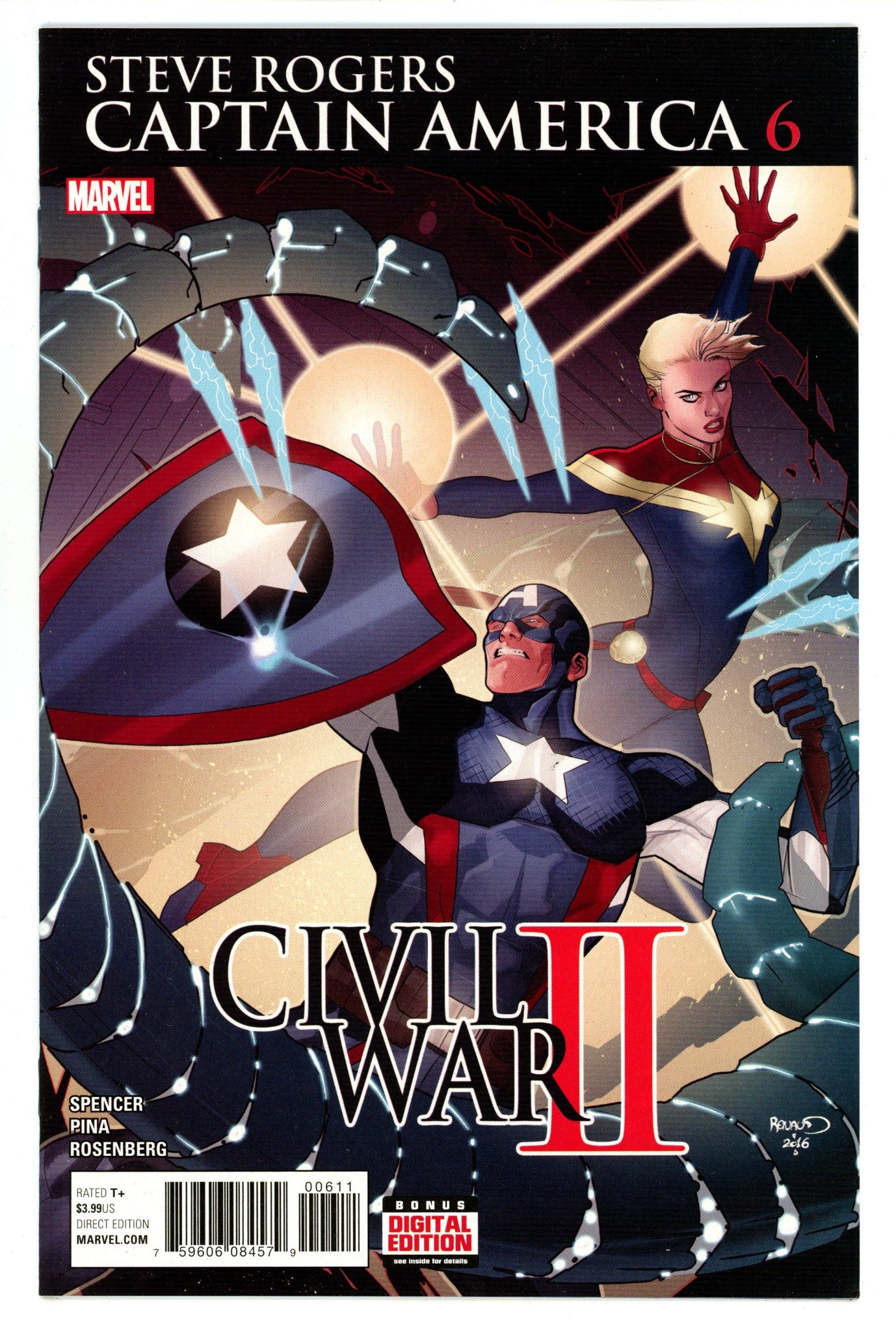 Captain America: Steve Rogers 6 High Grade (2016) 