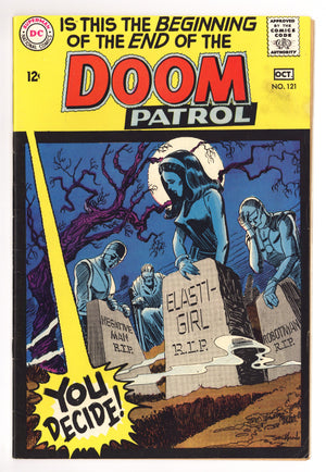 The Doom Patrol Vol 1 121 VG/FN (5.0) (1968)