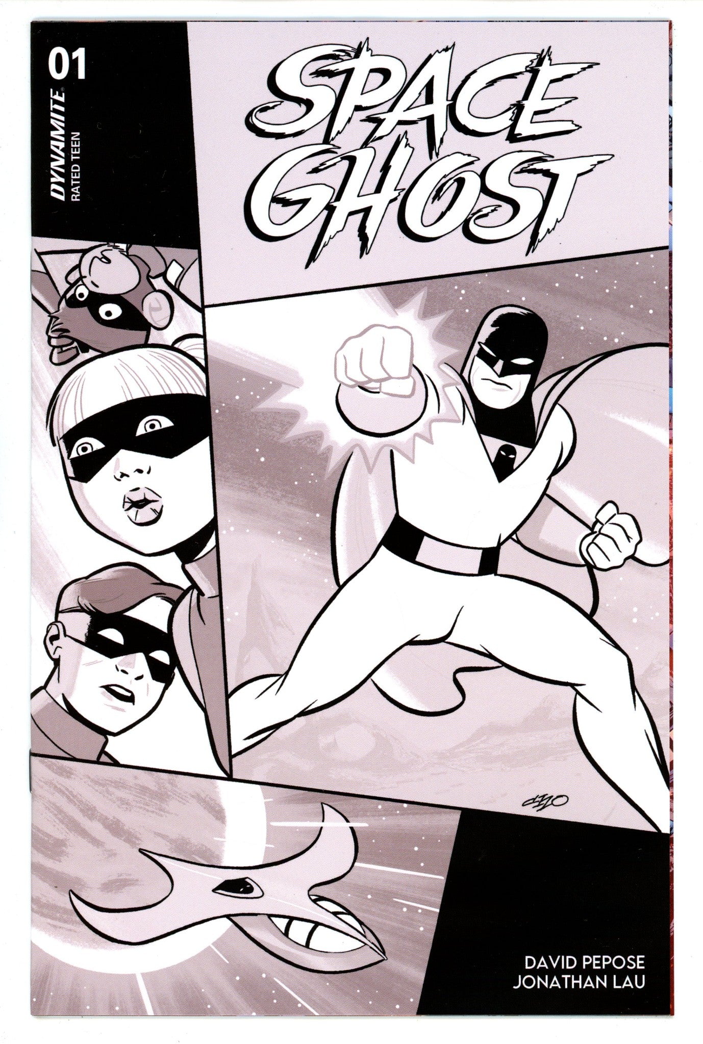 Space Ghost 1 Cho Line Art Incentive Variant (2024)