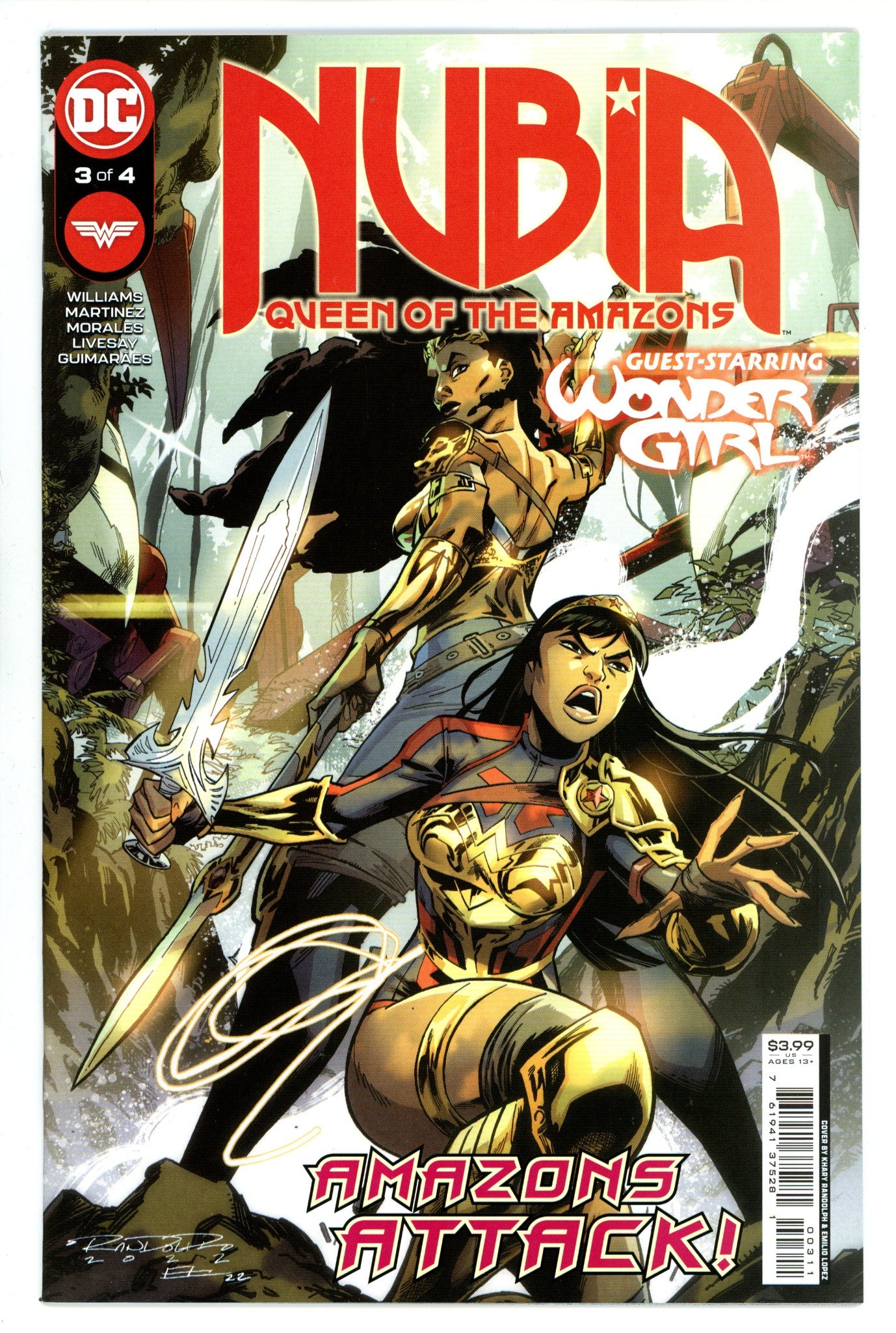 Nubia: Queen of the Amazons 3 High Grade (2022) 