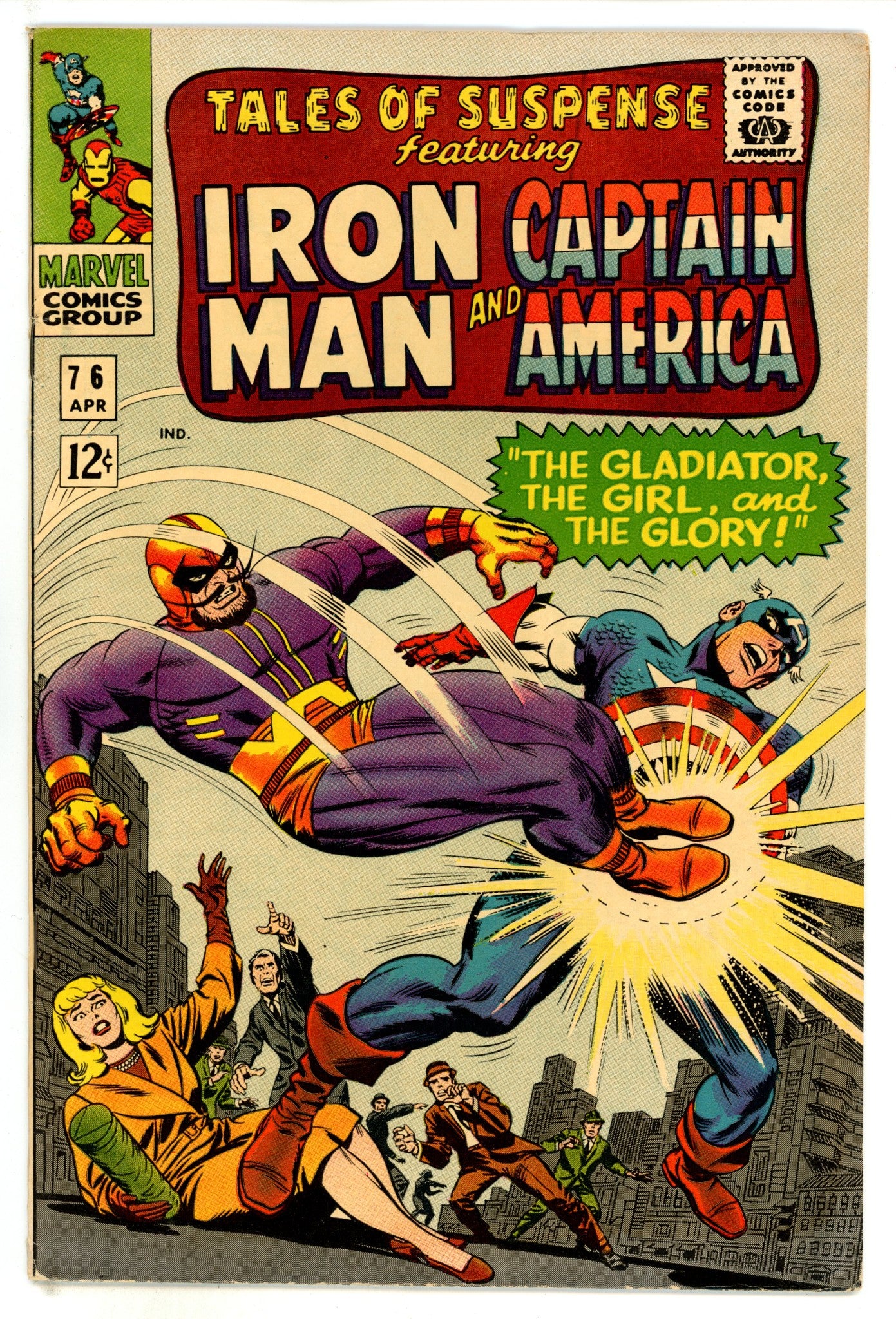 Tales of Suspense Vol 1 76 FN+ (6.5) (1966) 