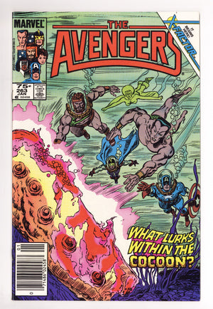 The Avengers Vol 1 263 VF (8.0) (1986) Canadian Price Variant