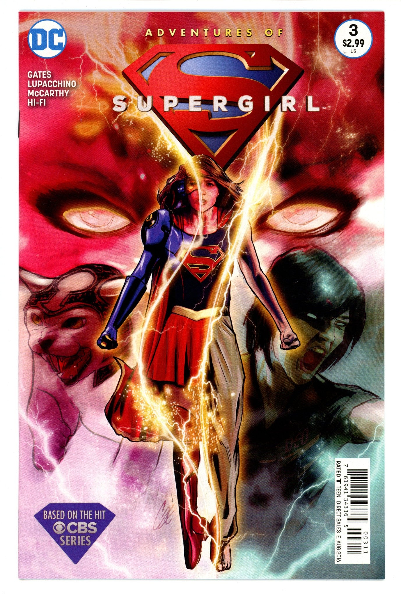 Adventures of Supergirl 3 High Grade (2016) 
