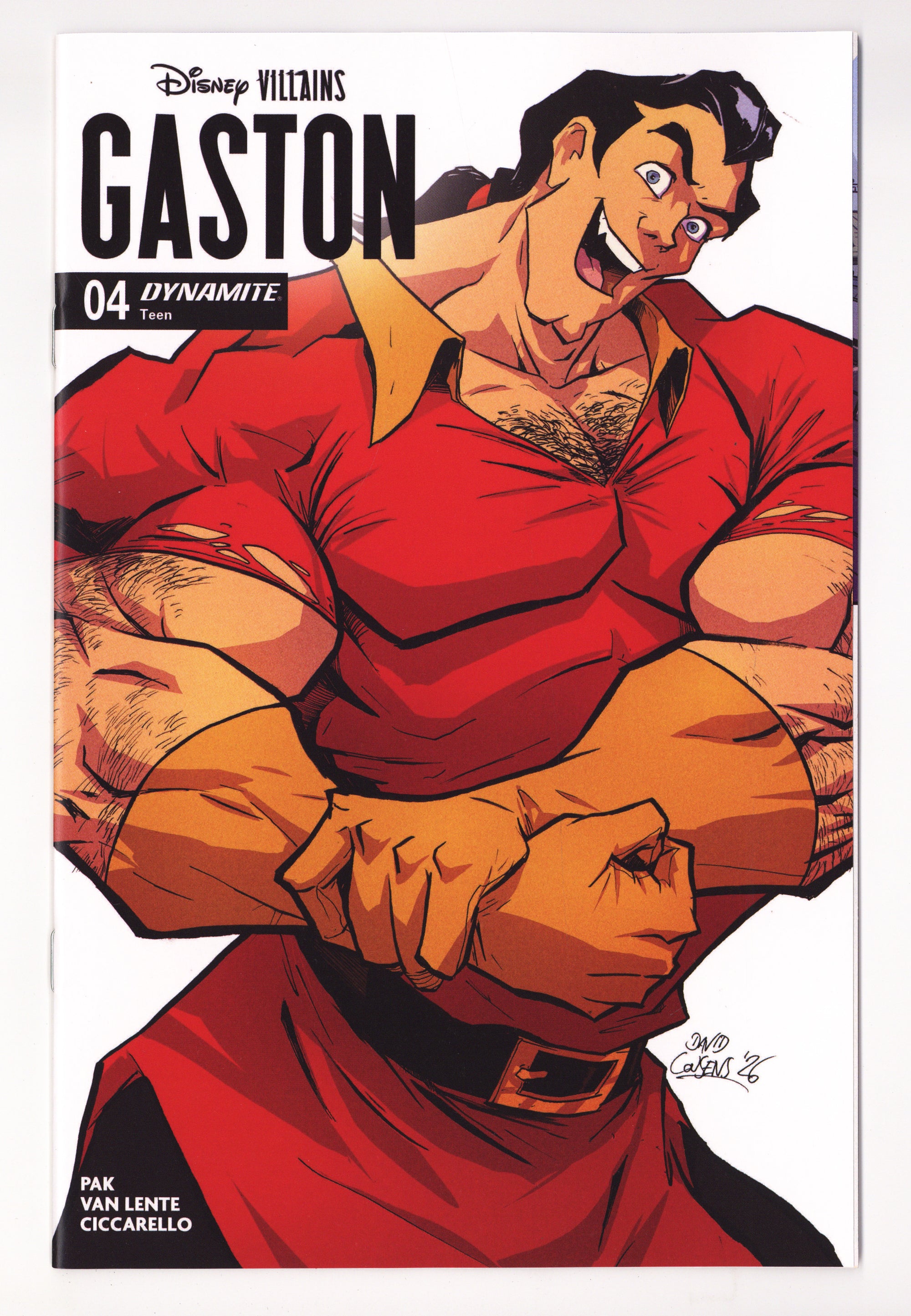Disney Villains Gaston 4 Cousens Variant (2026)