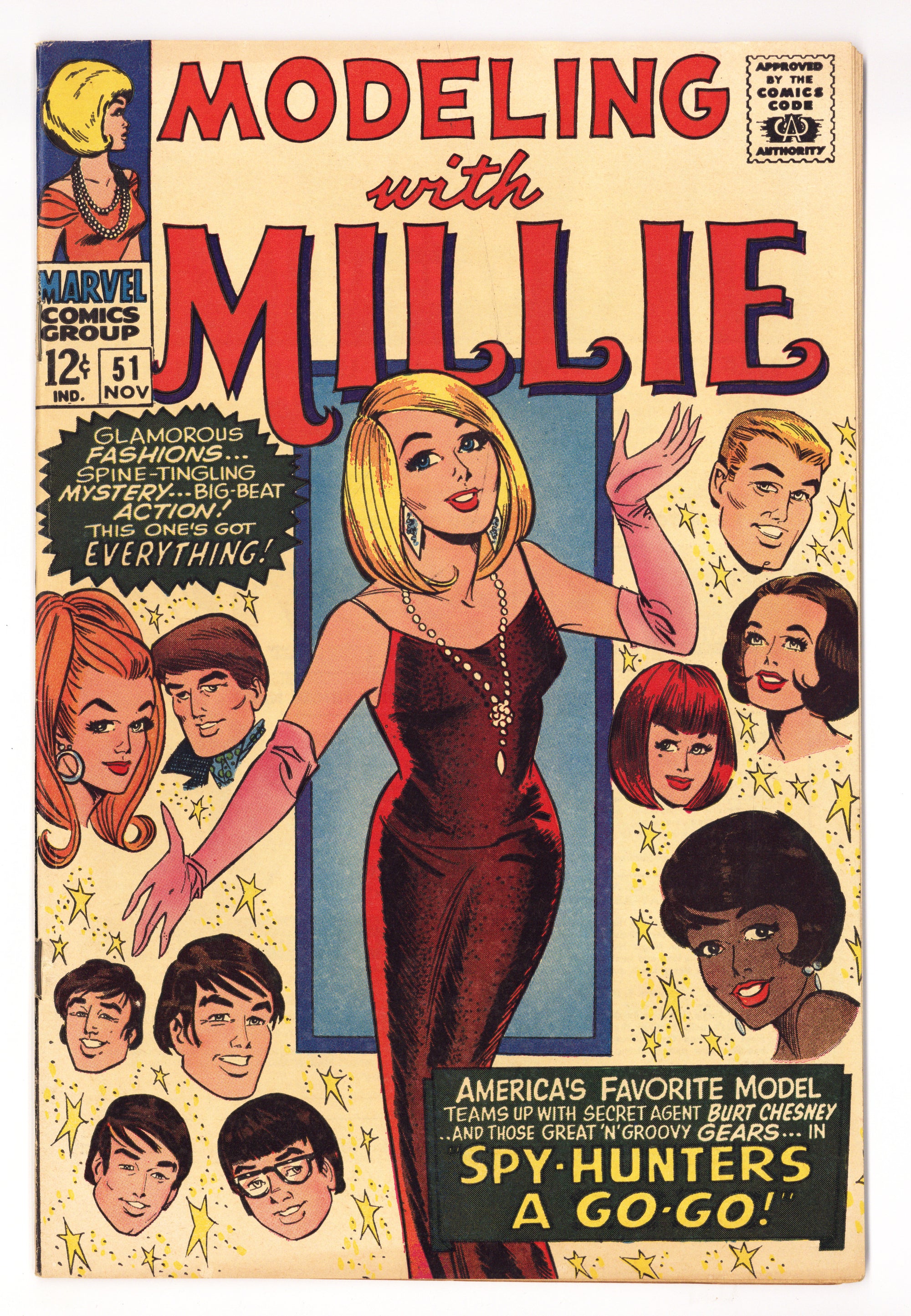 Modeling with Millie 51 FN/VF (7.0) (1966) 
