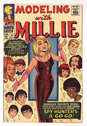 Modeling with Millie 51 FN/VF (7.0) (1966)