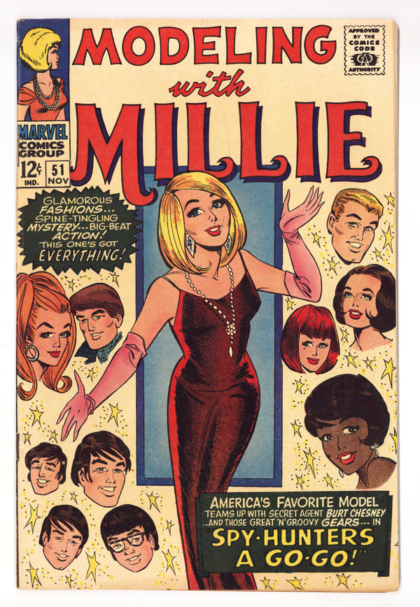 Modeling with Millie 51 FN/VF (7.0) (1966)