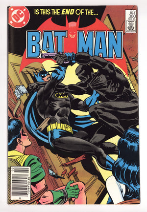Batman Vol 1 380 FN- (5.5) (1985) Canadian Price Variant