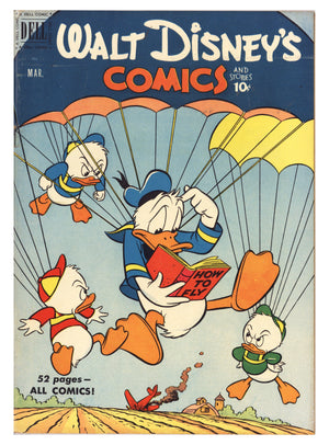 Walt Disney's Comics and Stories Vol 11 6 (126) FN (6.0) Back Cover Stamped (1951)