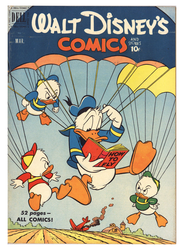 Walt Disney's Comics and Stories Vol 11 6 (126) FN (6.0) Back Cover Stamped (1951)