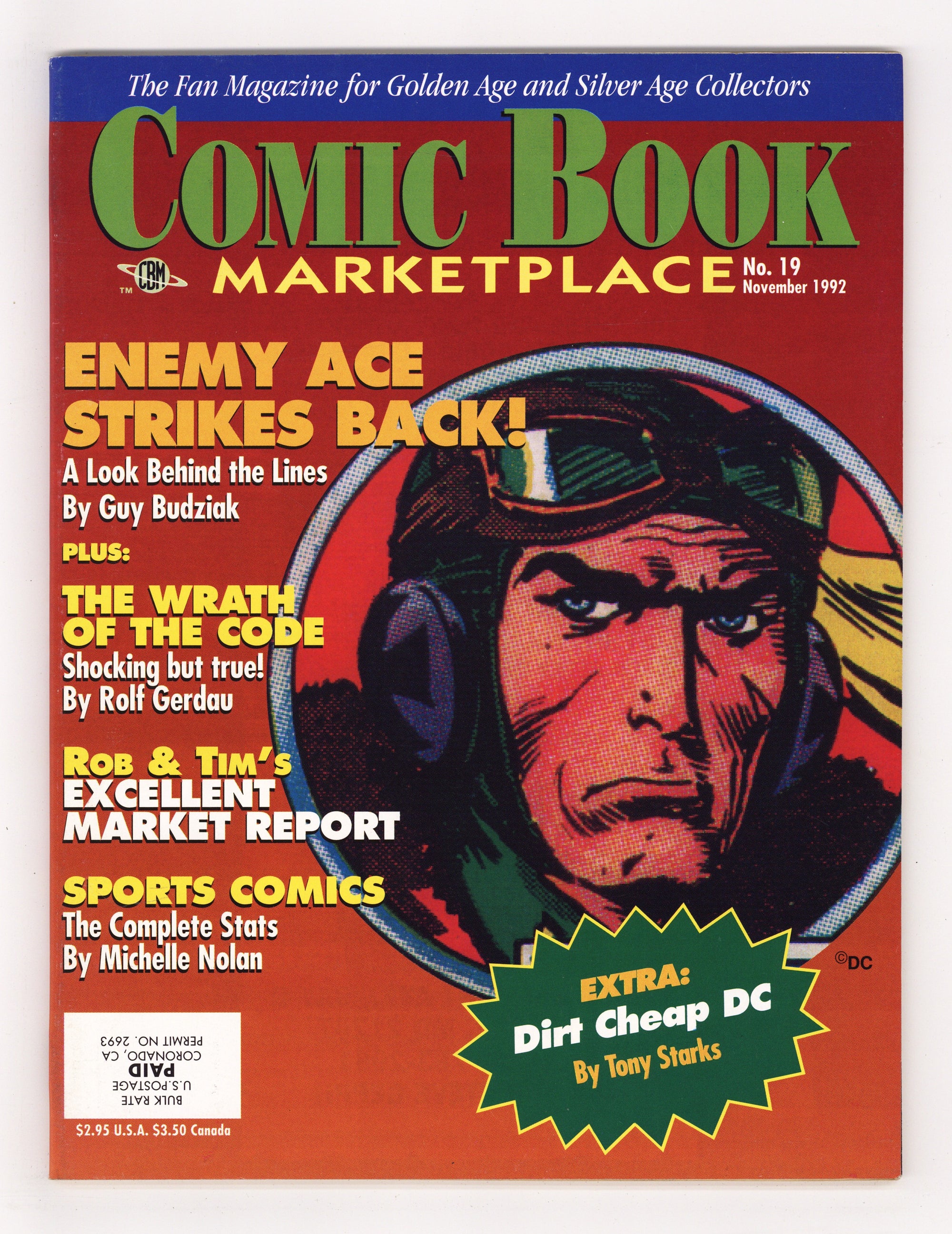 Comic Book Marketplace 19 Mid Grade (1992) 
