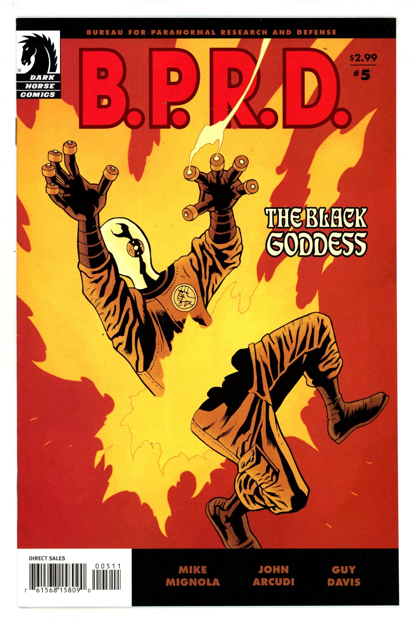 B.P.R.D.: The Black Goddess   5  High Grade   (2009)        