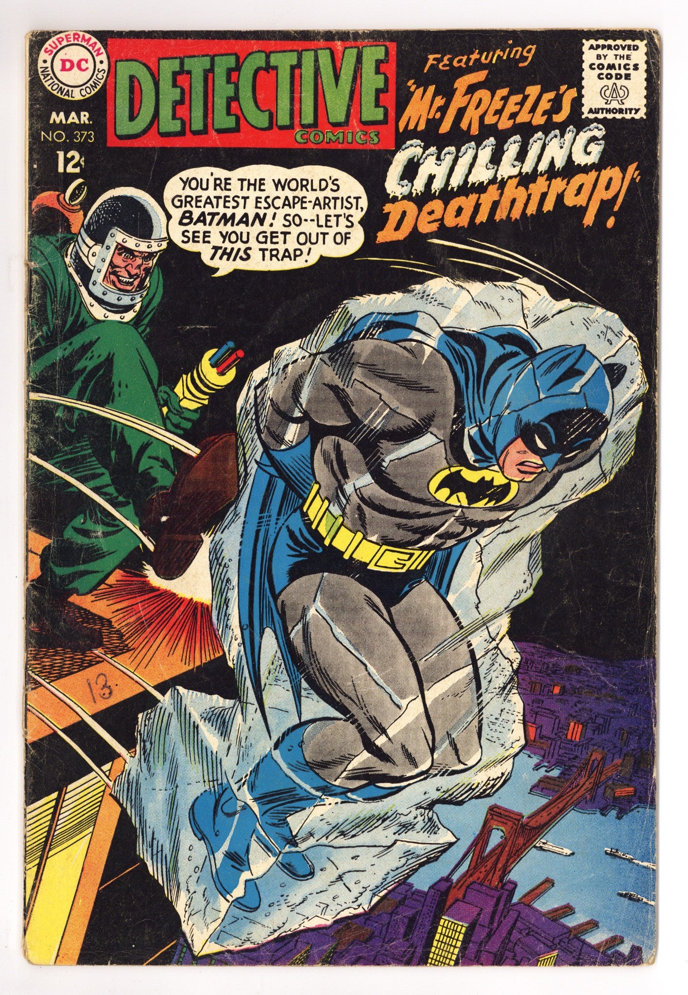 Detective Comics Vol 1 373 VG (4.0) (1968) 