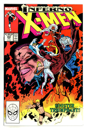 The Uncanny X-Men Vol 1 243 High Grade (1989)