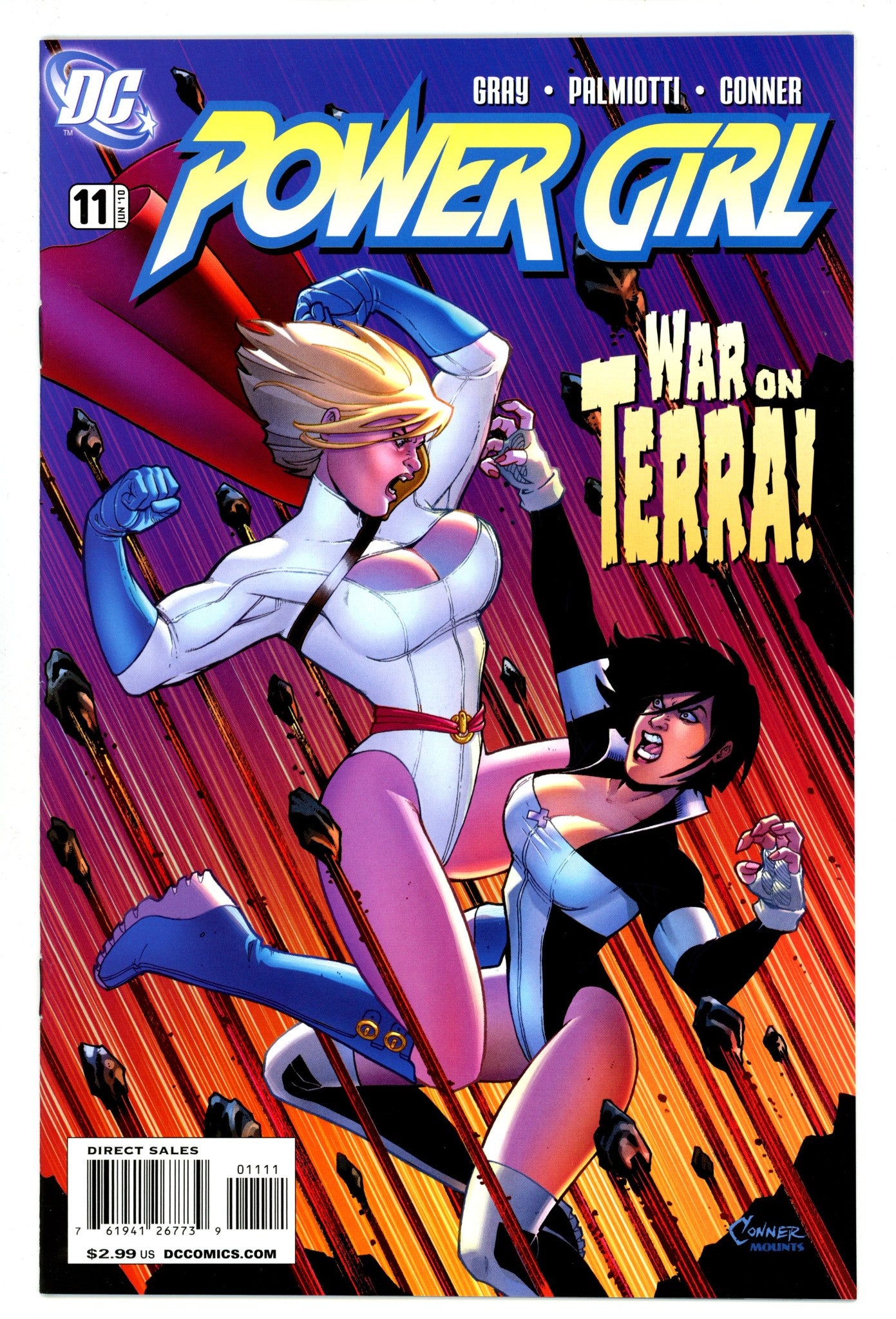 Power Girl Vol 2 11 NM- (9.2) (2010) 