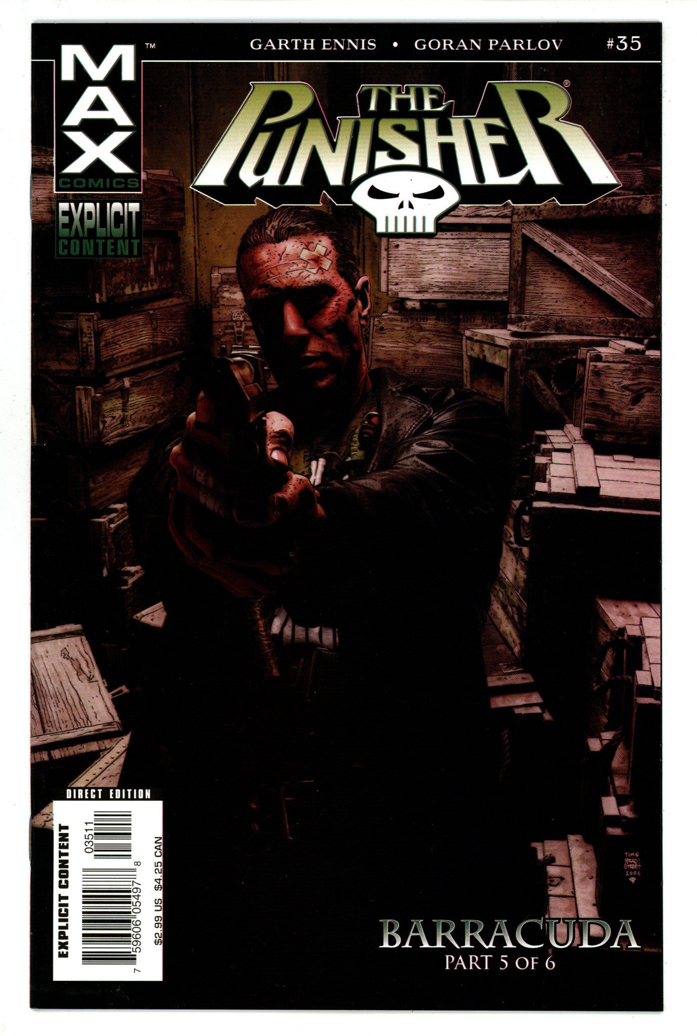 Punisher Vol 7 35 High Grade (2006) 