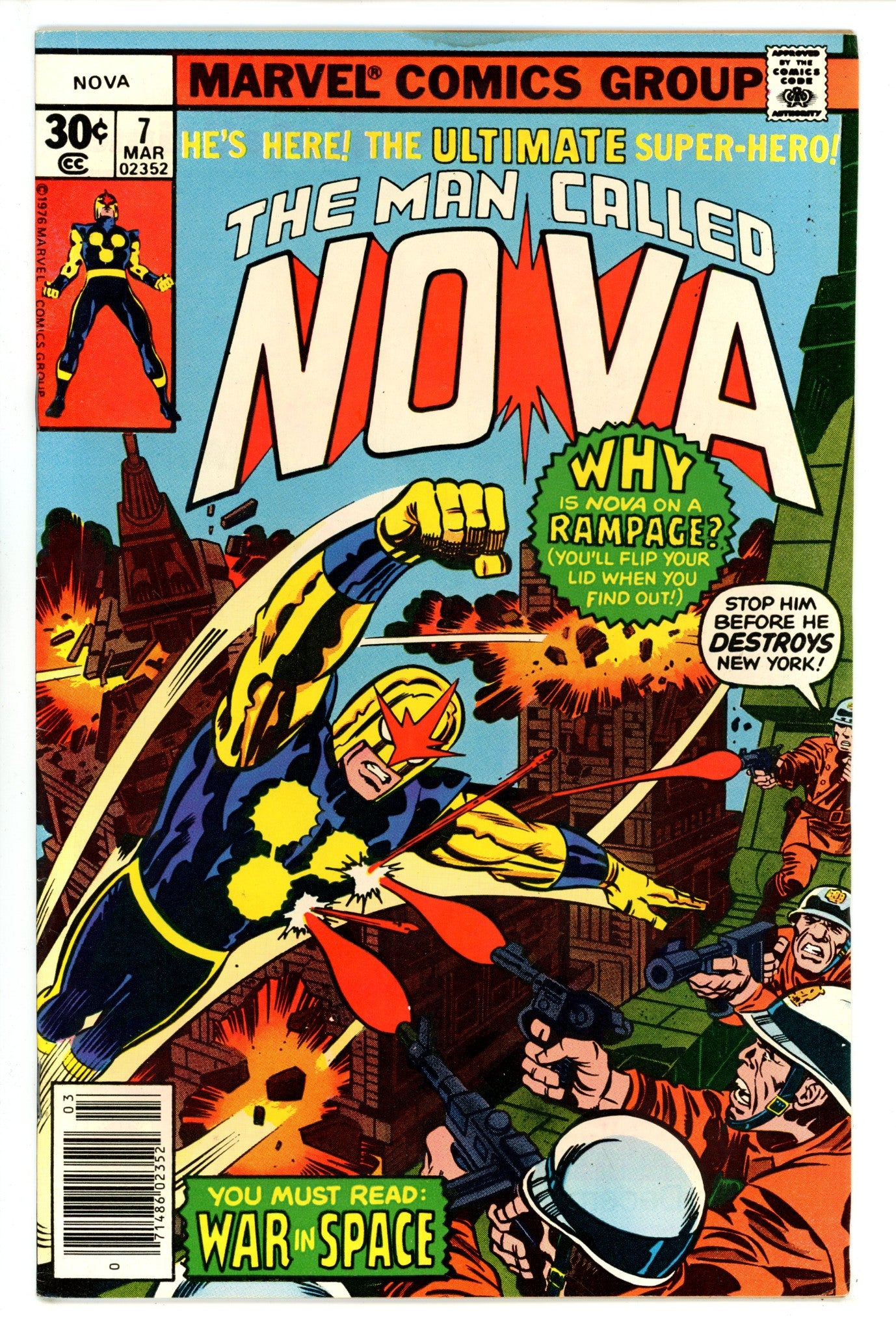 Nova Vol 1 7 FN/VF (1977)