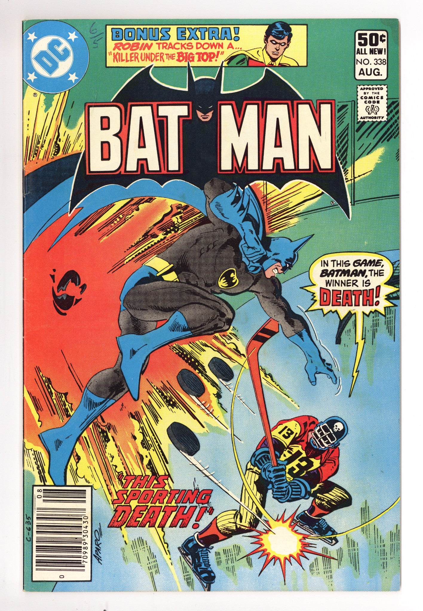 Batman Vol 1 338 Mid Grade (1981) Newsstand 