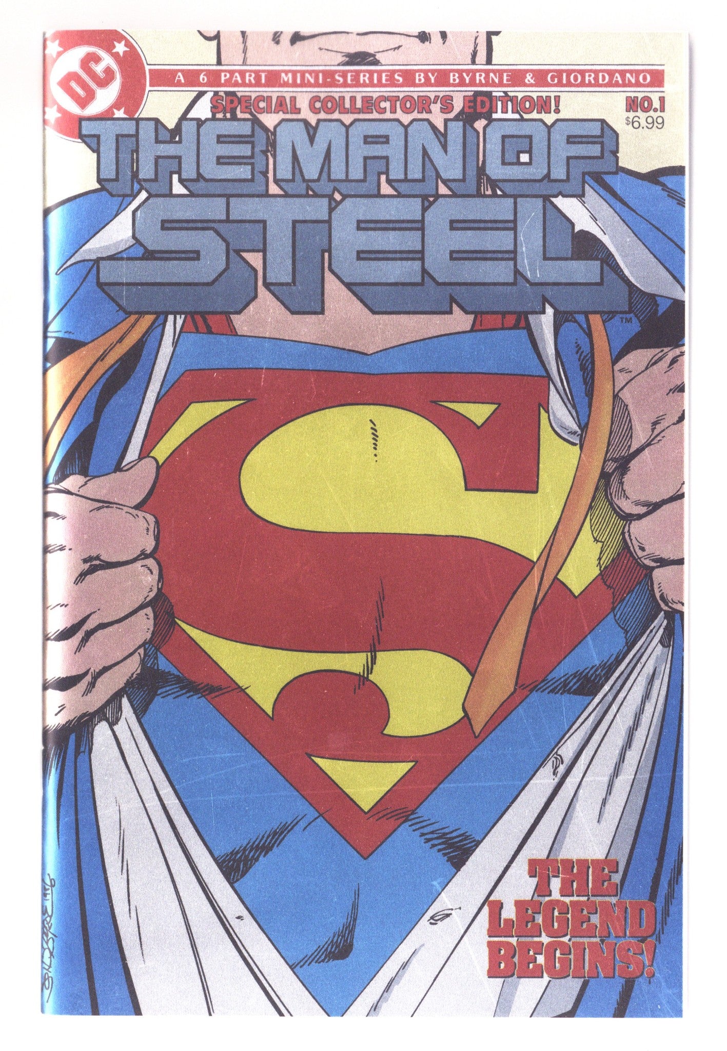 Man Of Steel  1 Byrne  Facsimile Foil Variant   (2026)