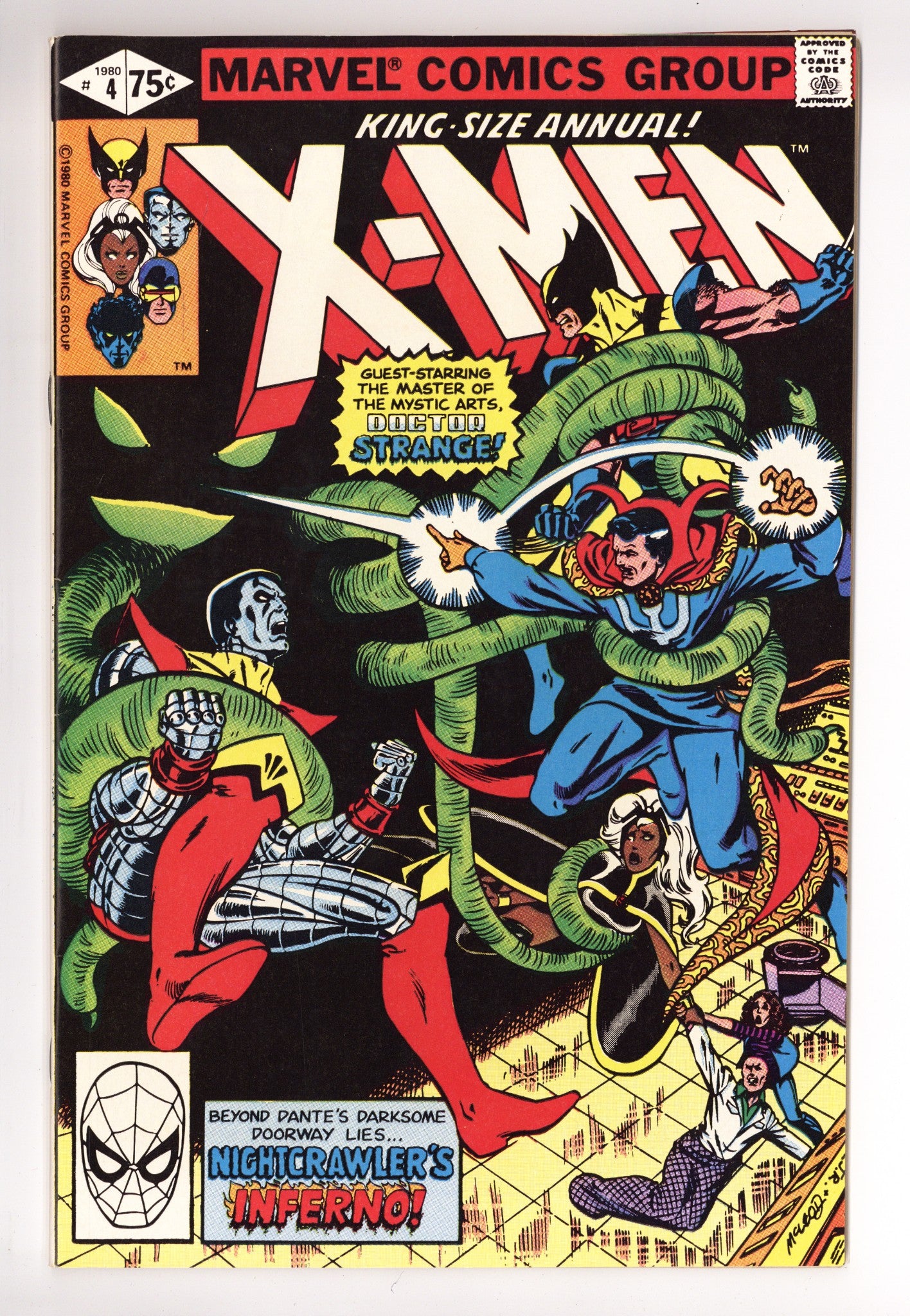 X-Men Annual Vol 1 4 VF- (7.5) (1980) 