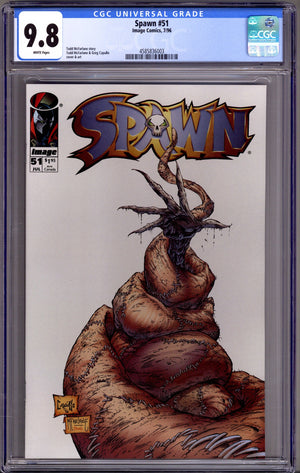 Spawn 51 CGC 9.8 (NM/M) (1996)