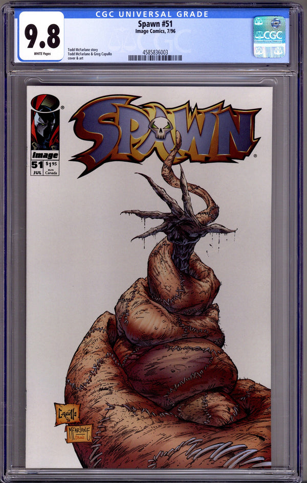 Spawn 51 CGC 9.8 (NM/M) (1996)