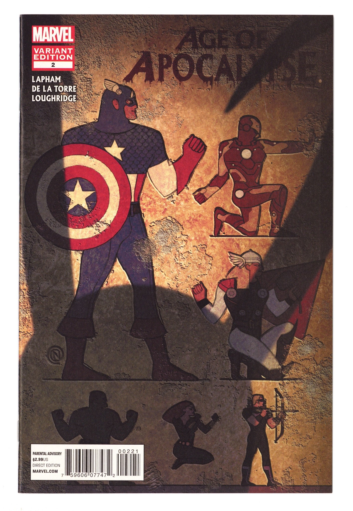 Age of Apocalypse Vol 1 2 NM- (9.2) (2012) Nauck Incentive Variant 