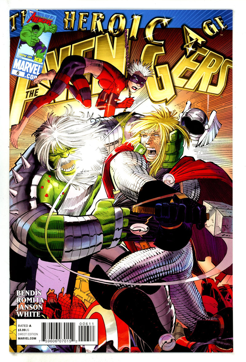 Avengers Vol 4 6 NM- (9.2) (2010) 