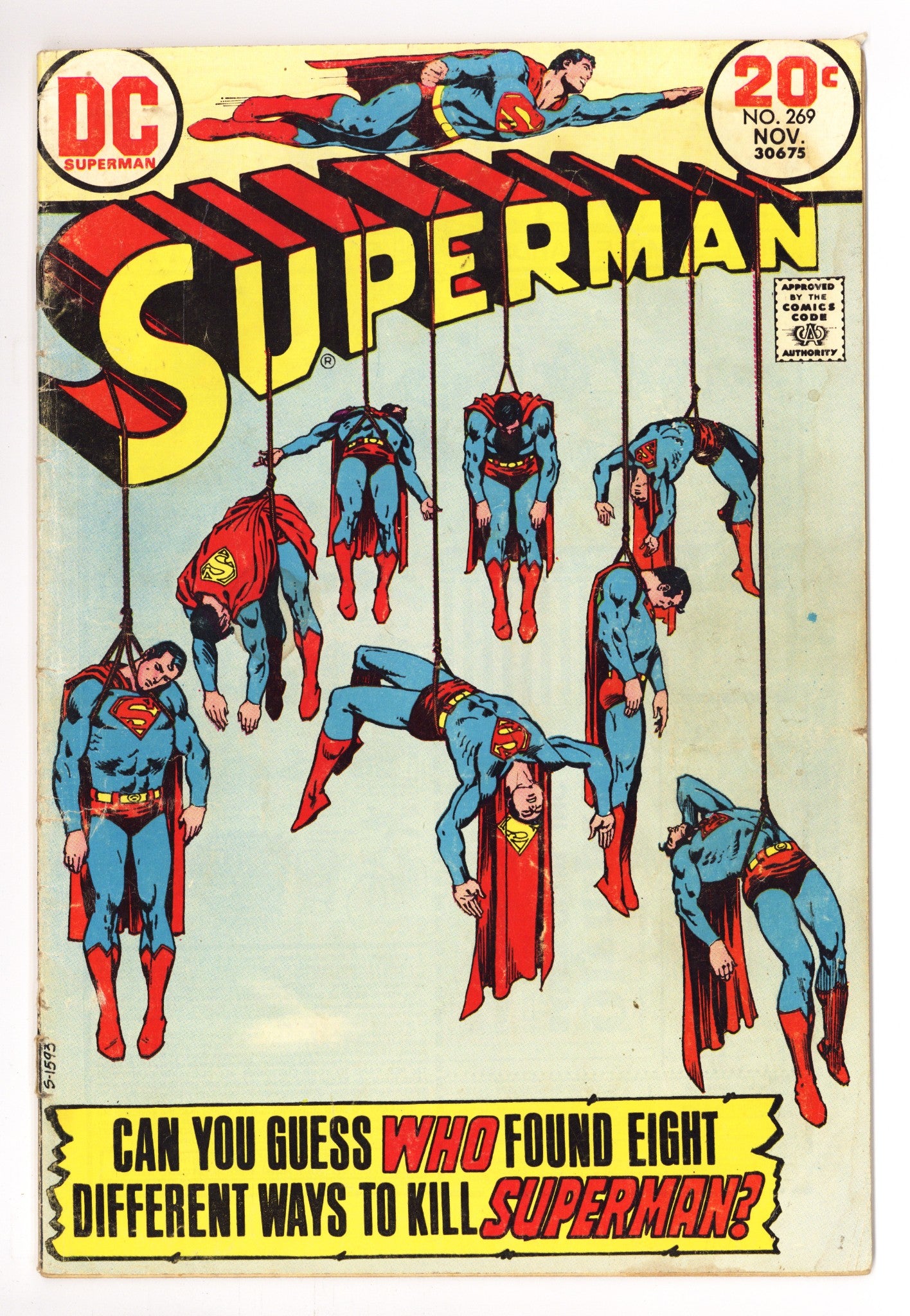 Superman Vol 1 269 Low Grade (1973) 