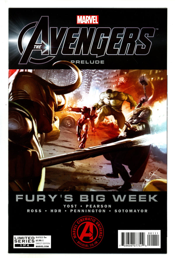 Marvel's the Avengers Prelude: Fury's Big Week 1 NM- (9.2) (2012)