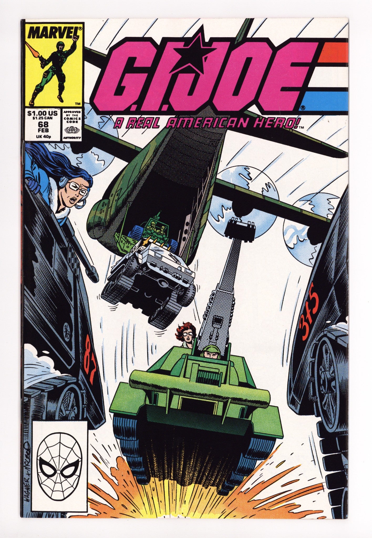 G.I. Joe, A Real American Hero 68 NM (9.4) (1988) 