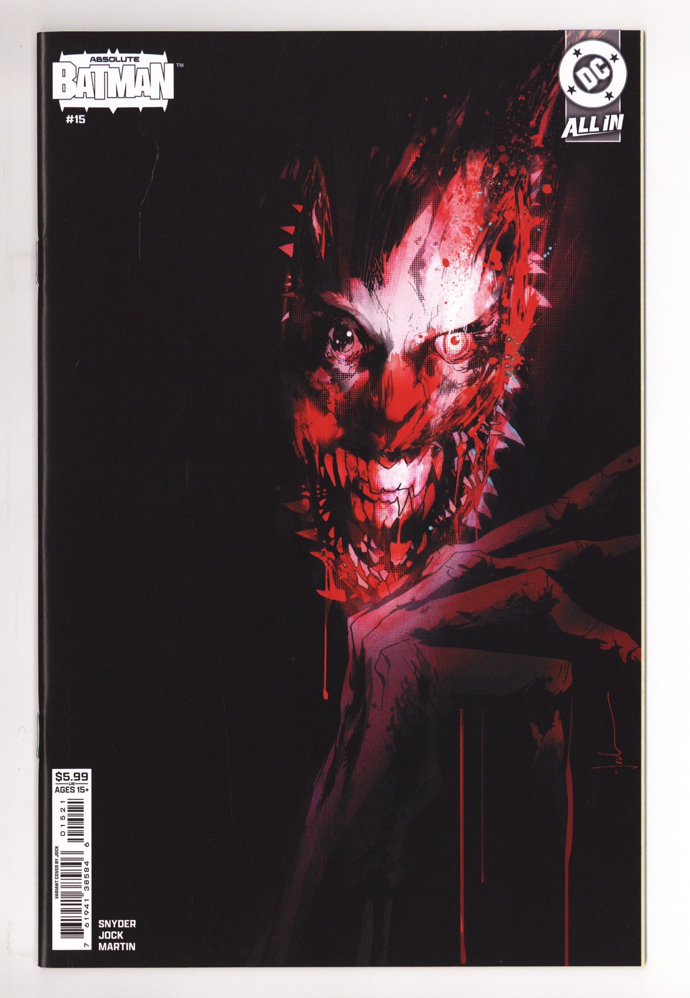 Absolute Batman 15 NM (9.4) (2026) Jock Variant 