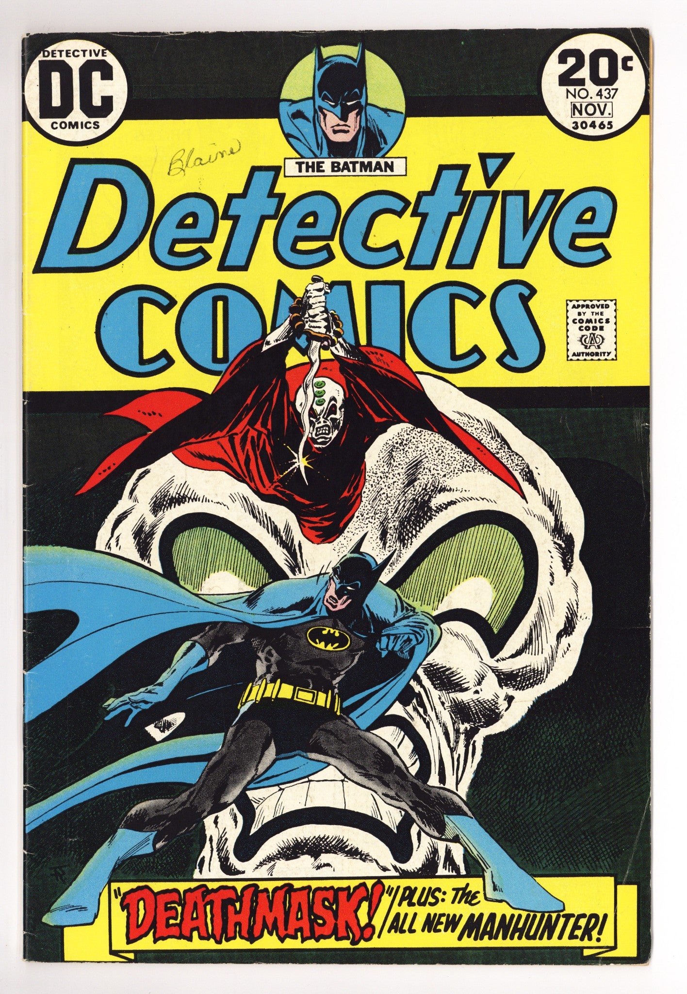 Detective Comics Vol 1 437 VG (4.0) (1973) 