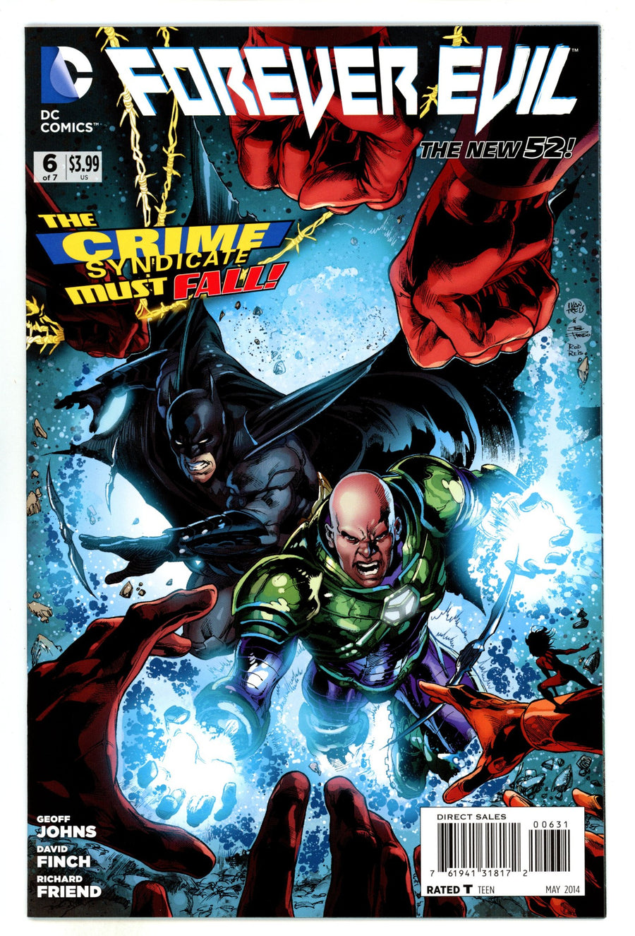 Forever Evil  6  VF/NM (9.0)  (2014) Reis  Incentive Variant  