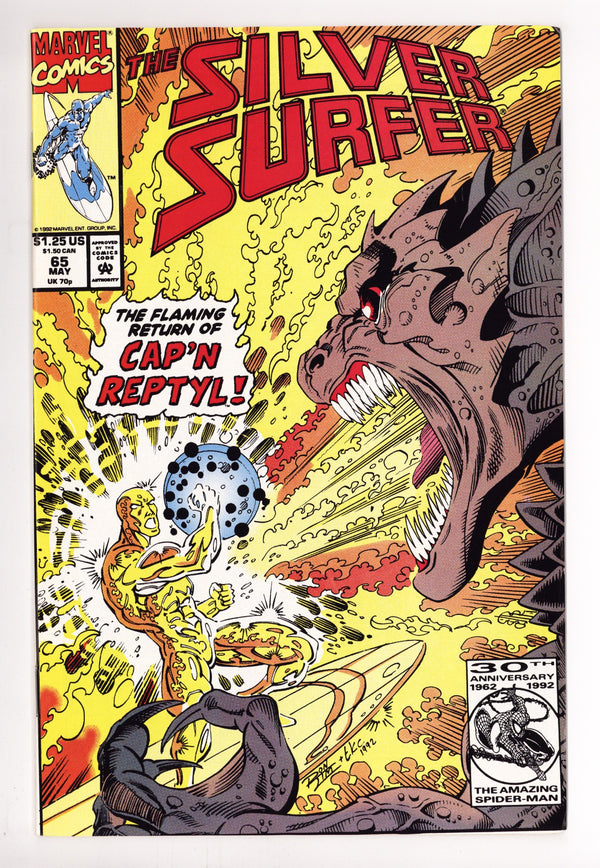 Silver Surfer Vol 3 65 Mid Grade (1992)